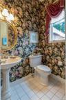 powder room on first floor