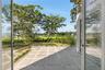 View of patio featuring a water view
