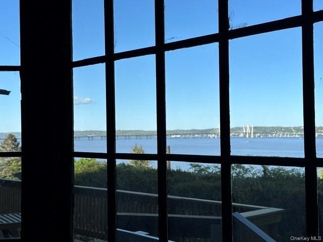 View of river from first floor bay window