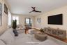 Large Living Room with Hardwood Floors