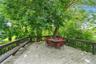 Wooden terrace with outdoor dining area