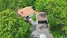 View from above of property