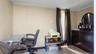 Office featuring crown molding and baseboards