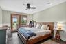 Lower BR4 with doors to patio, hot tub and outside shower