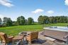 Distant views, hot tub, outdoor shower, fire pit on stone patio