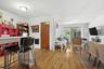 Dining space featuring light wood-type flooring