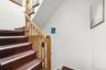 Stairs with baseboards