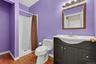 Full bathroom in the basement.