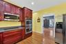 Cooktop, microwave, and double wall oven.  Microwave features an Advantium speed cook convection oven.