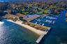 Aerial Marina and Beach