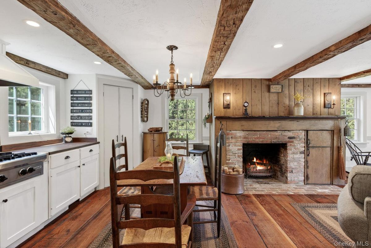 Kitchen Fireplace