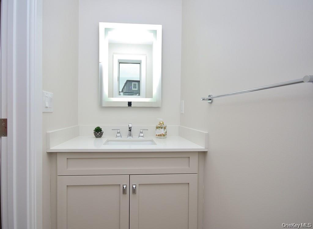 First floor 1/2 bath.