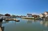 Waterfront property with private dock and a clear canal