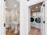 Powder Room & Adjacent Laundry Room