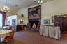 Banquet Hall anchored by an impressive fireplace
