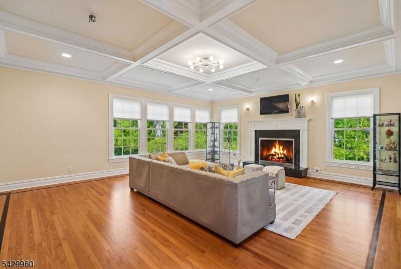 Living Room with Fireplace