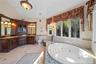 primary bathroom on first floor w/whirlpool