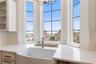 3rd Floor Kitchen Farm Sink with Ocean Views