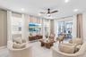 Open & bright family room