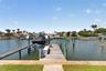 Dock with boat slip and lift