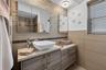 Bathroom 2 tastefully remodeled