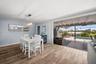 Dining area just steps from the pool