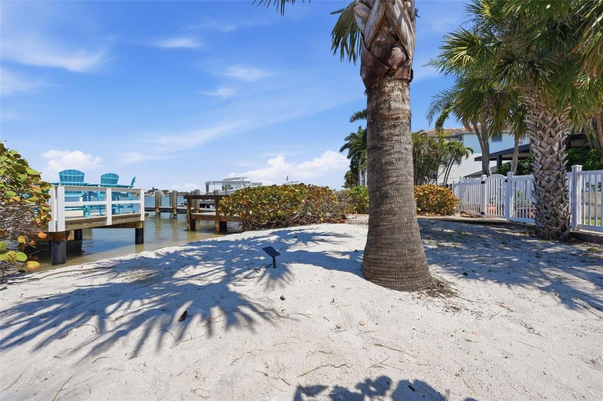 Private Beach Area