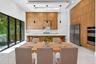 Virtually Staged Great Room/Dining Area