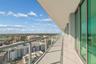Due to angle of the building there are views to both the bay and the gulf form the 60 ft balcony