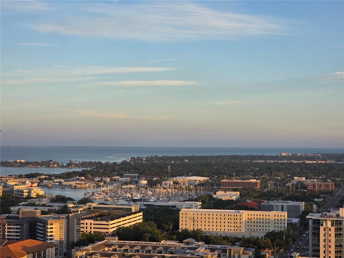 Views from the balcony to the south, east or west are all amazing day or night