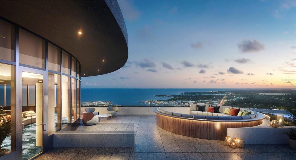 Tampa Bay's only 46th Floor Observation Deck