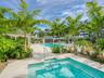 Outdoor heated spa and pool