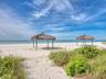 Tiki huts on the beach
