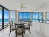 Breakfast seating w Gulf and Beach views