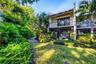 Walk out to tropical garden and pool