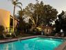 Evenings at the pool with landscape lighting