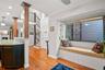 Window seat in dining area