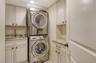 Laundry Room Deep  SS Sink Storage Cabinetry