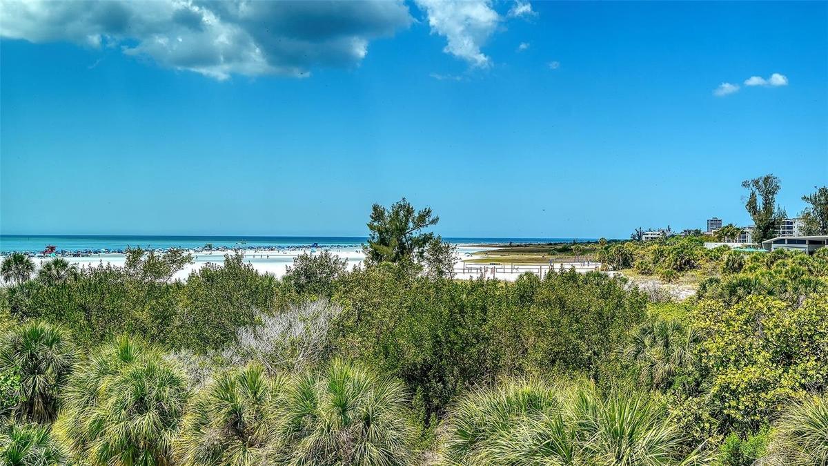 View of Siesta Beach from Living Room