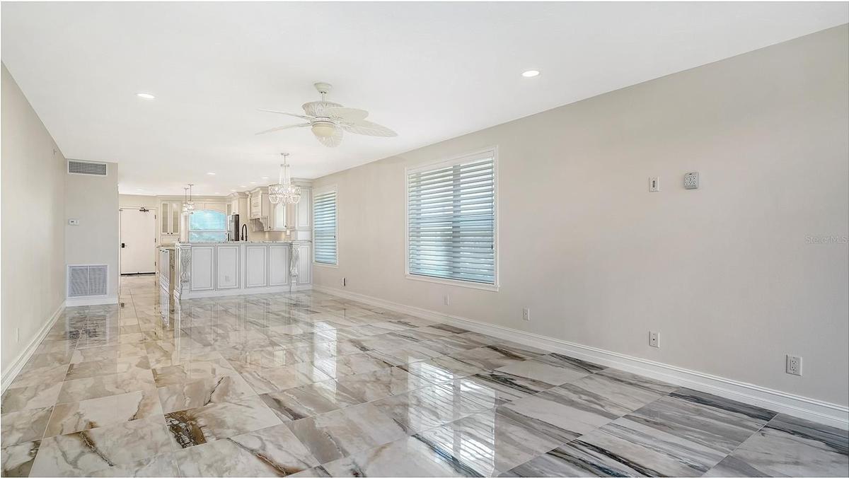 Living Room Dining Room to Kitchen