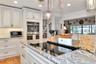Kitchen with cooking island