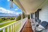 Sweeping front porch