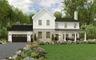 Front exterior- rendering to be built