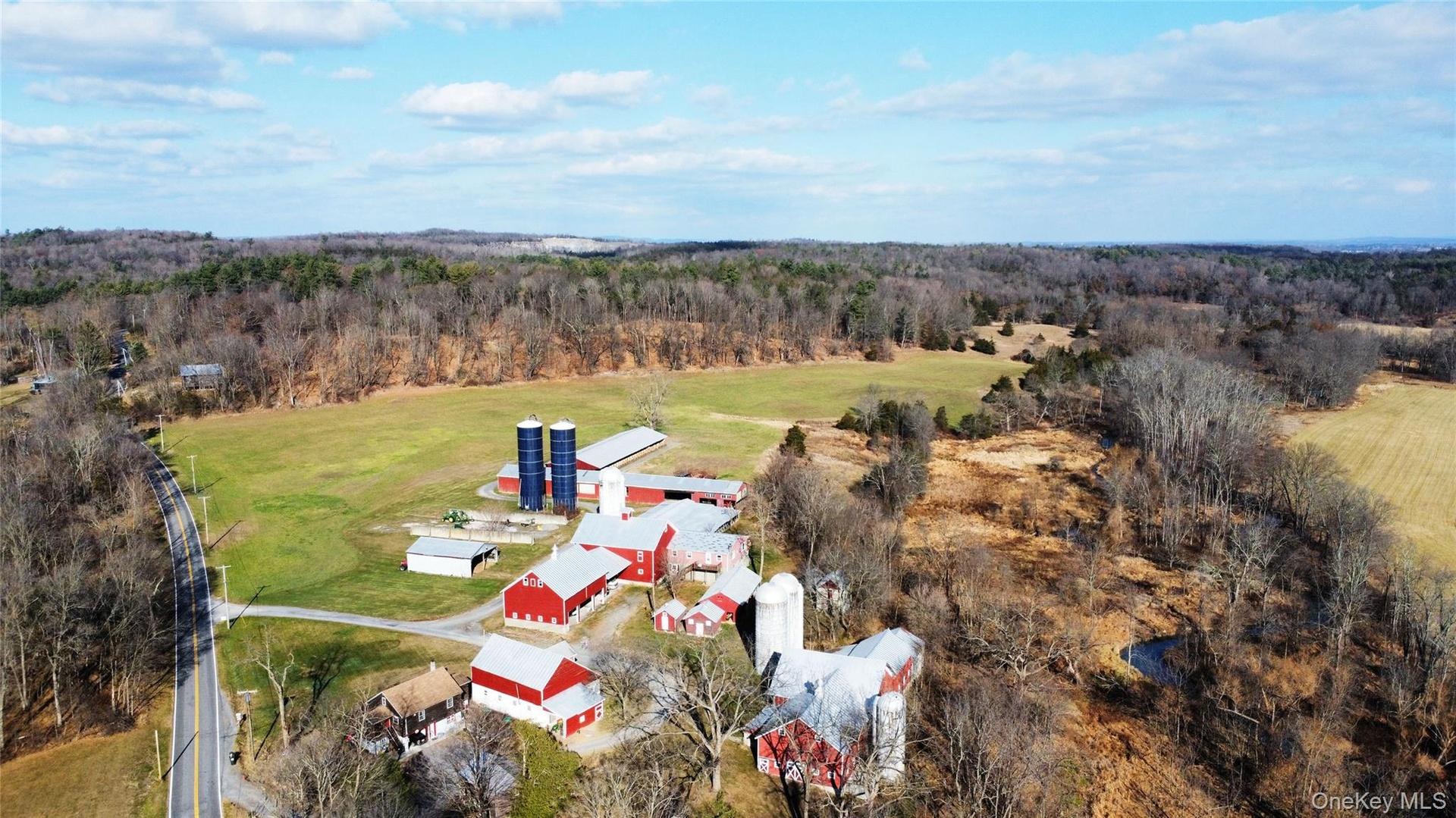 Bird's eye view with a view of trees