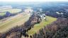 Aerial view with a rural view