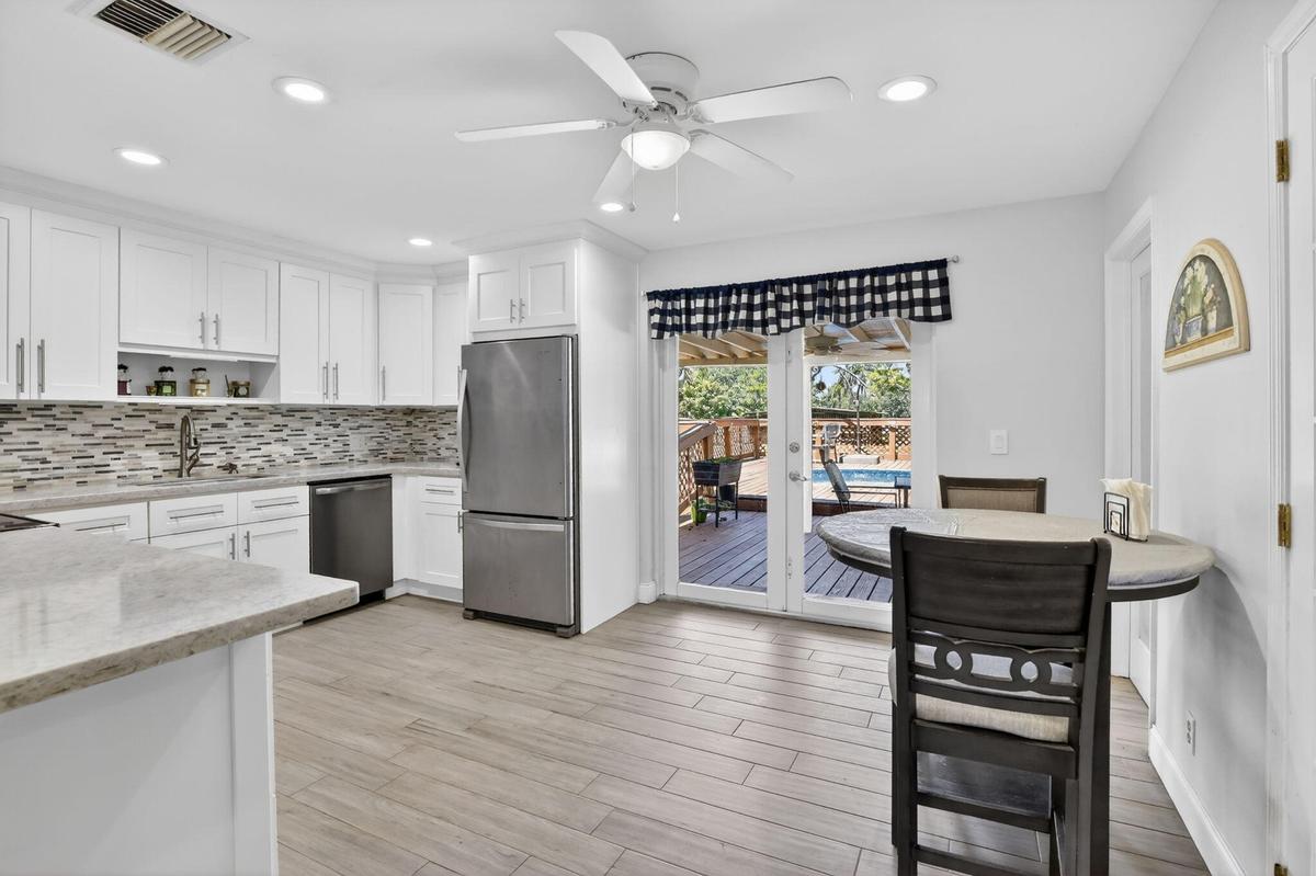 Kitchen with Dining Area