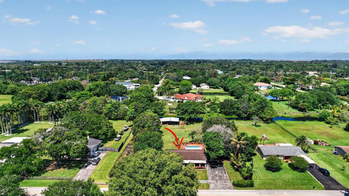 Aerial View of Property