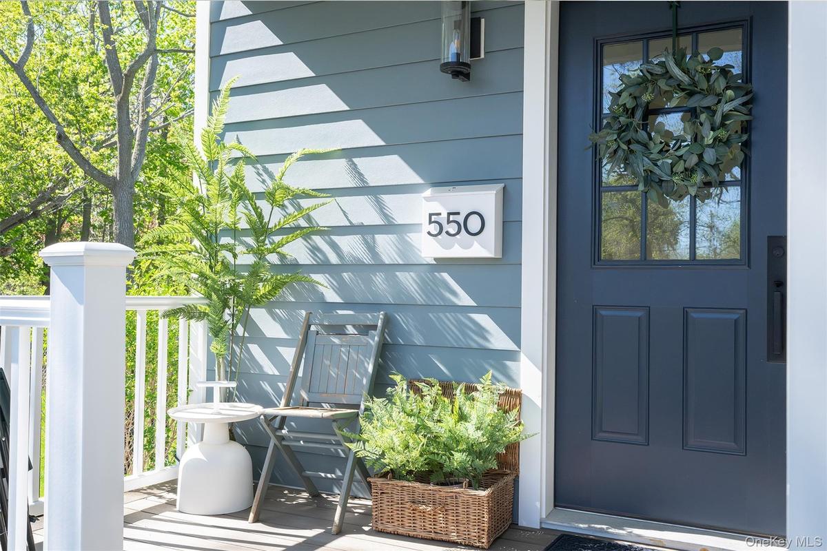 Amazing front porch when you think about a morning cup of coffee from Aldo's.