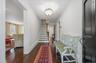 Center hall with beautiful moldings