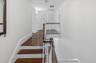 Landing with large linen closet